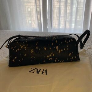 Zara Leather Shoulder Bag NWT